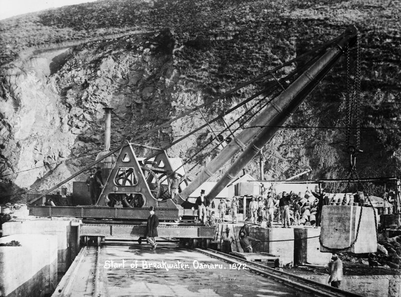 Oamaru Harbour Breakwater