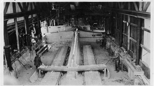 Interior of Onekaka Ironworks