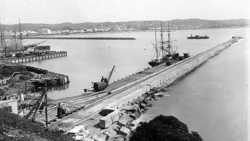 Oamaru Harbour Breakwater