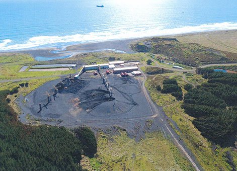 Taharoa Ironsand Mining and Ship Loading Content